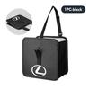 For Lexus PU Leather Car Seat Back Organizer Storage Bag Auto Interior Accessories UX250h RX450h RX300 GX470 CT200h RX400h AEV1