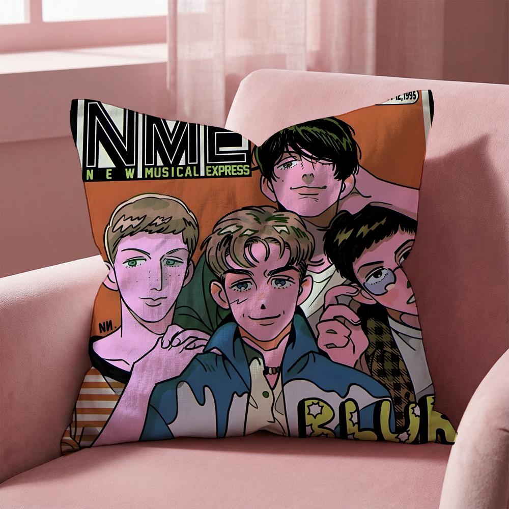 B-Blur BAND Чехол-подушка для многоцелевого использования дома и в машине - Двусторонний, Мягкий и прочный для повседневного использования