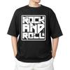 Rock and Roll T-shirt Men's Women's Tops Tees – Vintage Music Tee for Men & Women | Classic Unisex Band