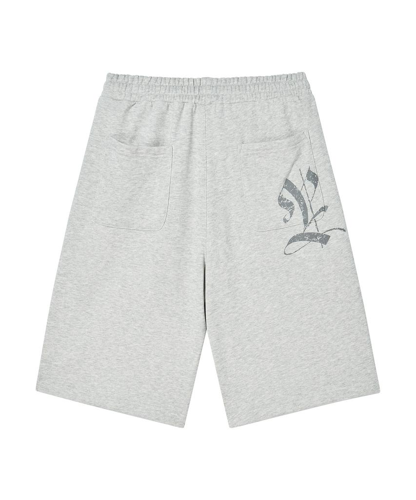 PRENDA Star Cross Bermuda Pants Gray