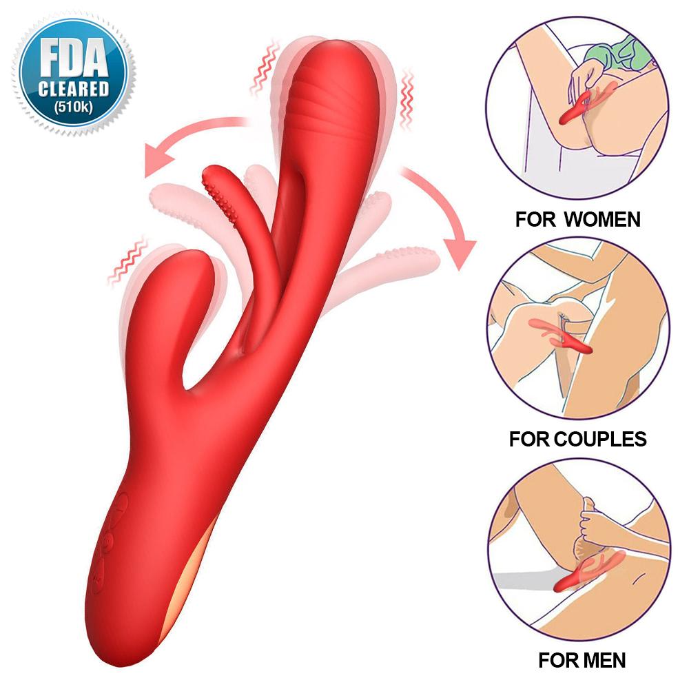 21 Modes Patting Vibrator for Clitoris Stimulator Massager Powerful G Spot Vibrating Sex Toy for Adult Female Goods