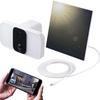 Sanwa Direct Сетевая камера безопасности LED IP65 Пылезащищенная и ночная с датчиком движения, SD-карта, Наружная, Питание от солнечной батареи, Легкая, Wi-Fi, Водонепроницаемая, Видение, Обнаружение,