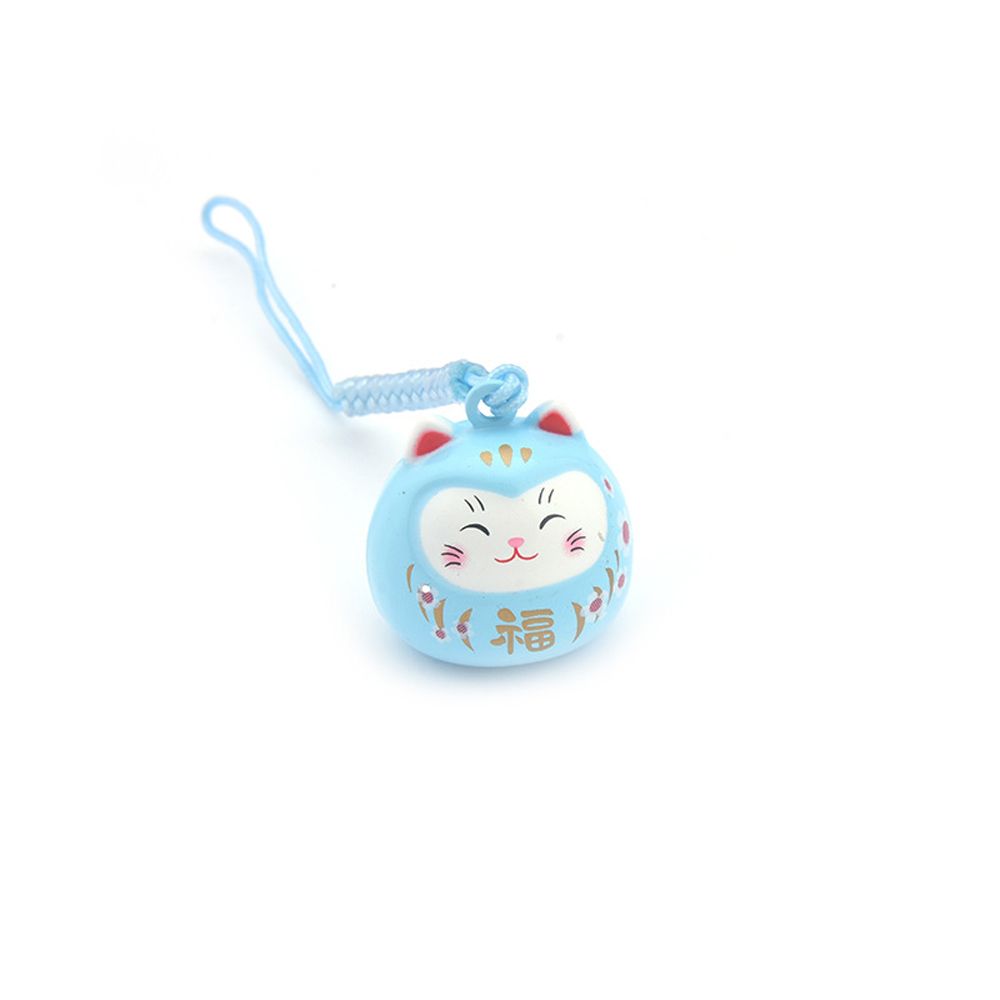 Pendant Keyring Bag Pendant Japanese Lucky Cat Keychain Mobile Phone Strap Maneki Neko Phone Charm