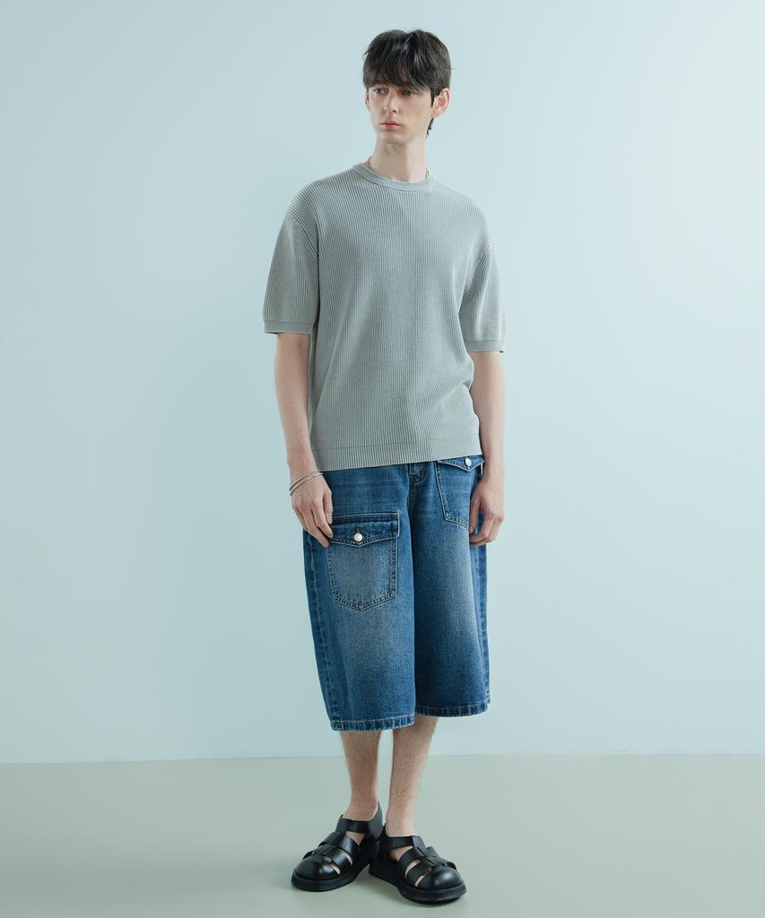 LOGSTORE Mole Pigment Round Knit