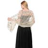 Cheongsam Shawl Sequined Shawl Fashion Pure Evening Gown Color Women Scarf
