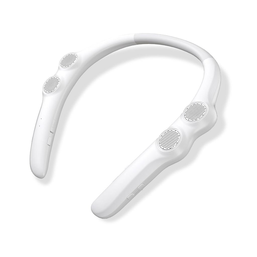 Neck Speaker Like Zero Bluetooth Bluetooth Wireless for Handheld Japanese Voice Neck Wearable with Connect 2 Devices At the Same Waterproof IPX4