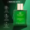 Bella Vita Luxury IMPACT MAN Одеколон Духи | Древесный, цитрусовый стойкий аромат EDC для мужчин, 100 мл