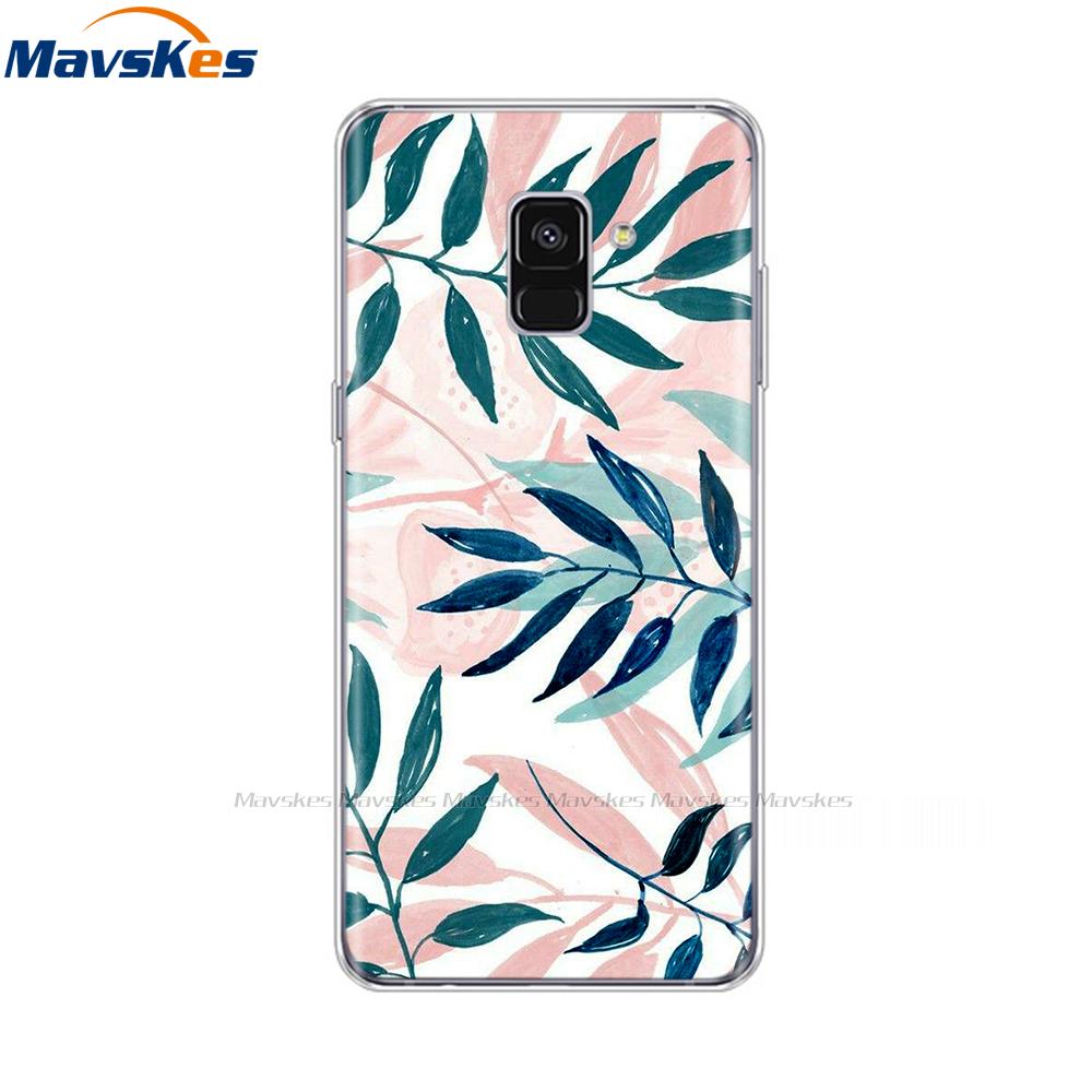 Чехол для Samsung Galaxy A8 2018 A530 Силиконовый чехол для Samsung A8 Plus 2018 A730 Мягкий чехол из ТПУ для корпуса телефона Galaxy A8 A 8