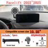 LHD For Mazda CX-5 KF MK2 2017~2025 Car Phone Holder Rotating GPS Navigation Screen Mobile Mount Bracket Stand Auto Accessories