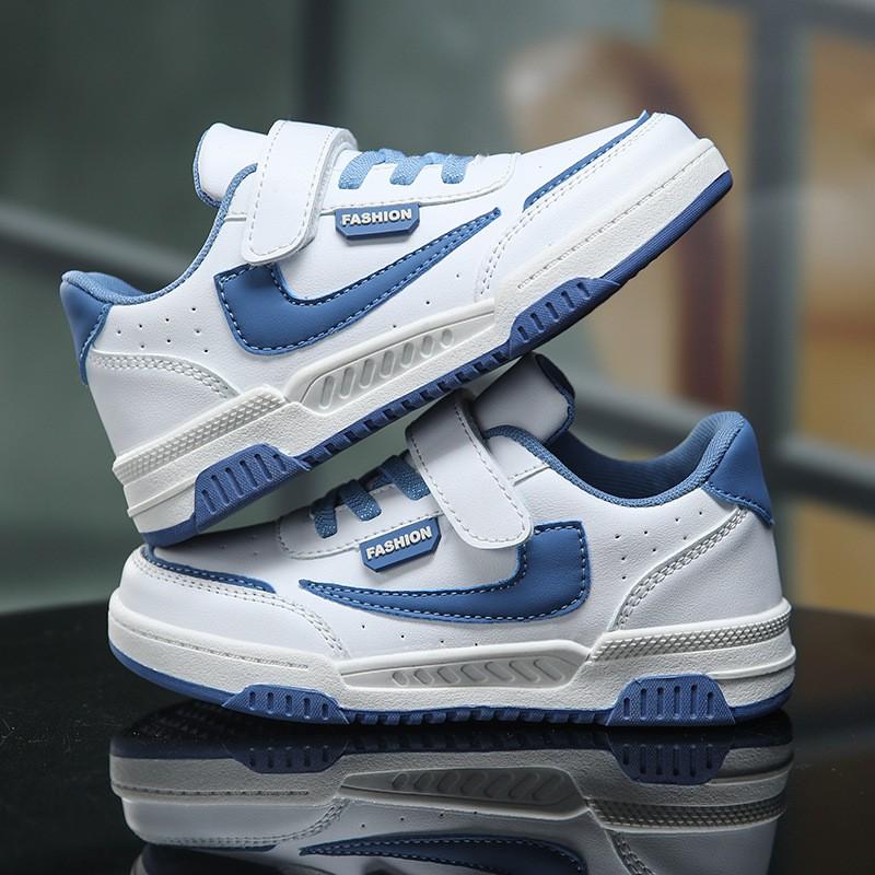 Kids Running Shoes Boys Girls Fall 2026 Lightweight Breathable Low Top Sneakers In Yellow White Black Blue Green