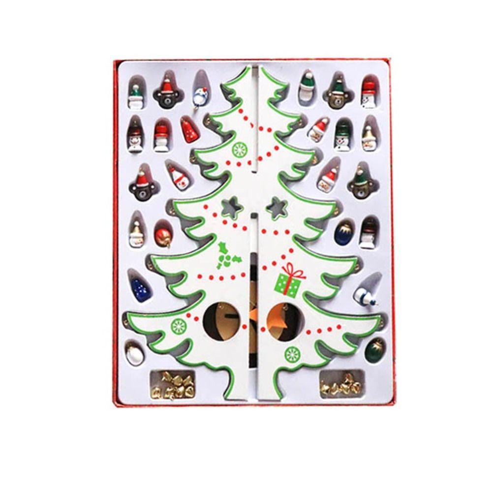 Stereo Structure DIY Christmas Tree Wooden Material Christmas Decoration Christmas Festival Party