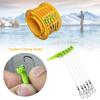 1 Box with Organizer Anti-tangle Tandem Fishing Hooks Rotating Spinner Fishing Hook  Fishing