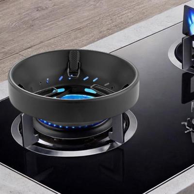 Газовая ветрозащитная крышка Универсальная из нержавеющей стали Энергосберегающая Ветрозащитная подставка для вока для уличной и домашней кухни Кухонный гаджет