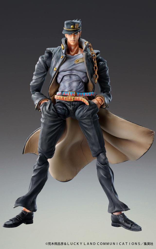 Super Action Statue "JoJo's Bizarre Adventure Part 3" [Kujo Jotaro Ver.1.5] Approx. 155mm PVC & ABS & Nylon Painted Movable Figure