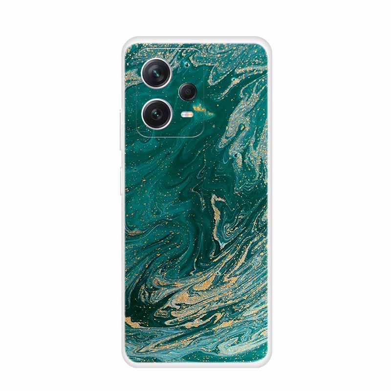 For Xiaomi Poco X5 5G Cases PocoX5 Pro Clear Marble Soft TPU Silicone Back Cover for Xiaomi Poco X5 Pro 6.67" Coque X5Pro PocoX5