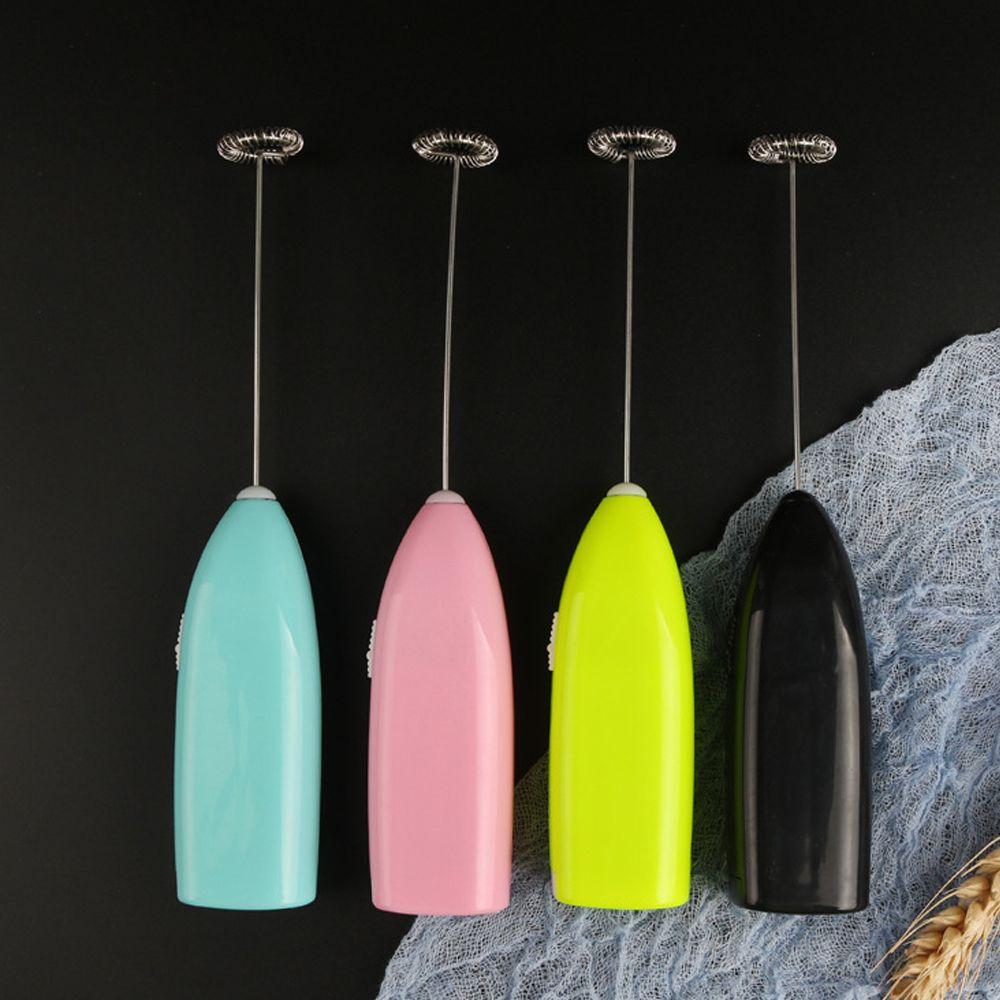 Home Kitchen Stainless Steel Foamer Egg Beater Electric Milk Frother Coffee Stirrer Cake Blender