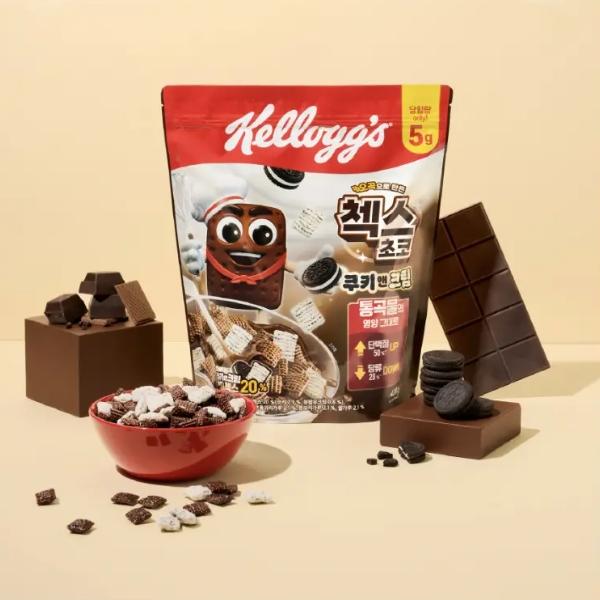 Печенье с шоколадом и сливками Kellogg's Chex (420г) (3 варианта)
