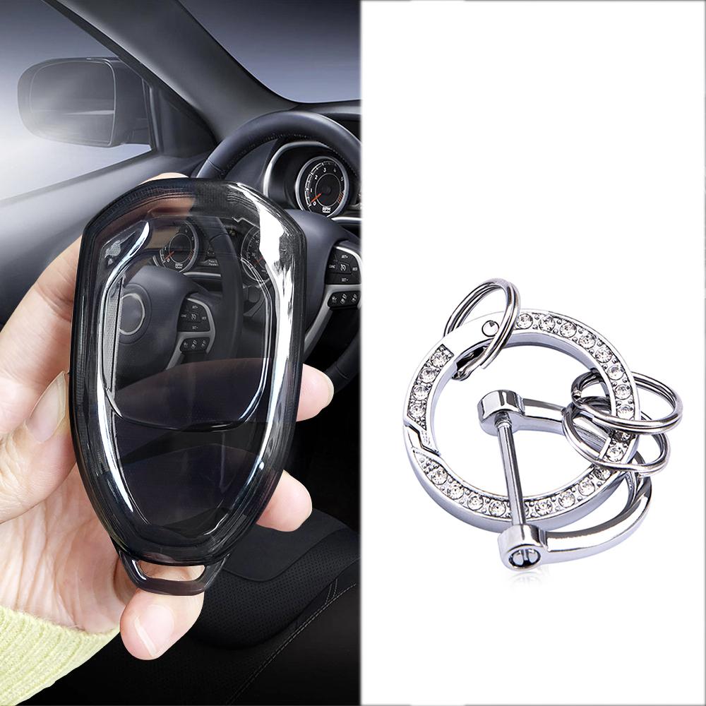 Чехол-брелок из ТПУ для ключа автомобиля Trumpchi GAC GS8 GN8 Emrow GS3 Emzoom Empow J11 J12 J13 J14 J15 J16 GS7 GM8 GS5 GA6 GM6 2021-2024