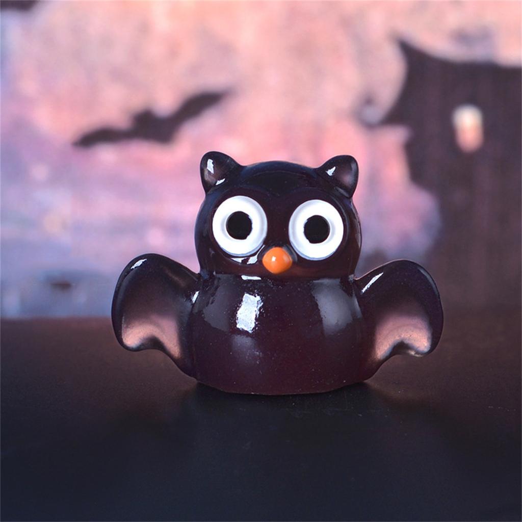 Декор стола на Хэллоуин, фигурки для сада на Хэллоуин, симпатичные миниатюрные фигурки из смолы, декорированные украшения для вечеринки на Хэллоуин своими руками