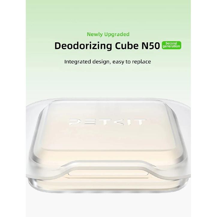 PETKIT PURA MAX Дезодорирующие кубики для кошачьего туалета N50 Второе поколение Запасные части для автоматической системы устранения запахов
