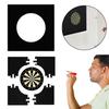 Splicing Dart Board Wall Protector Universal EVA Square Dart Backboard Wall Protection Surround Backing Dart Board Accessories