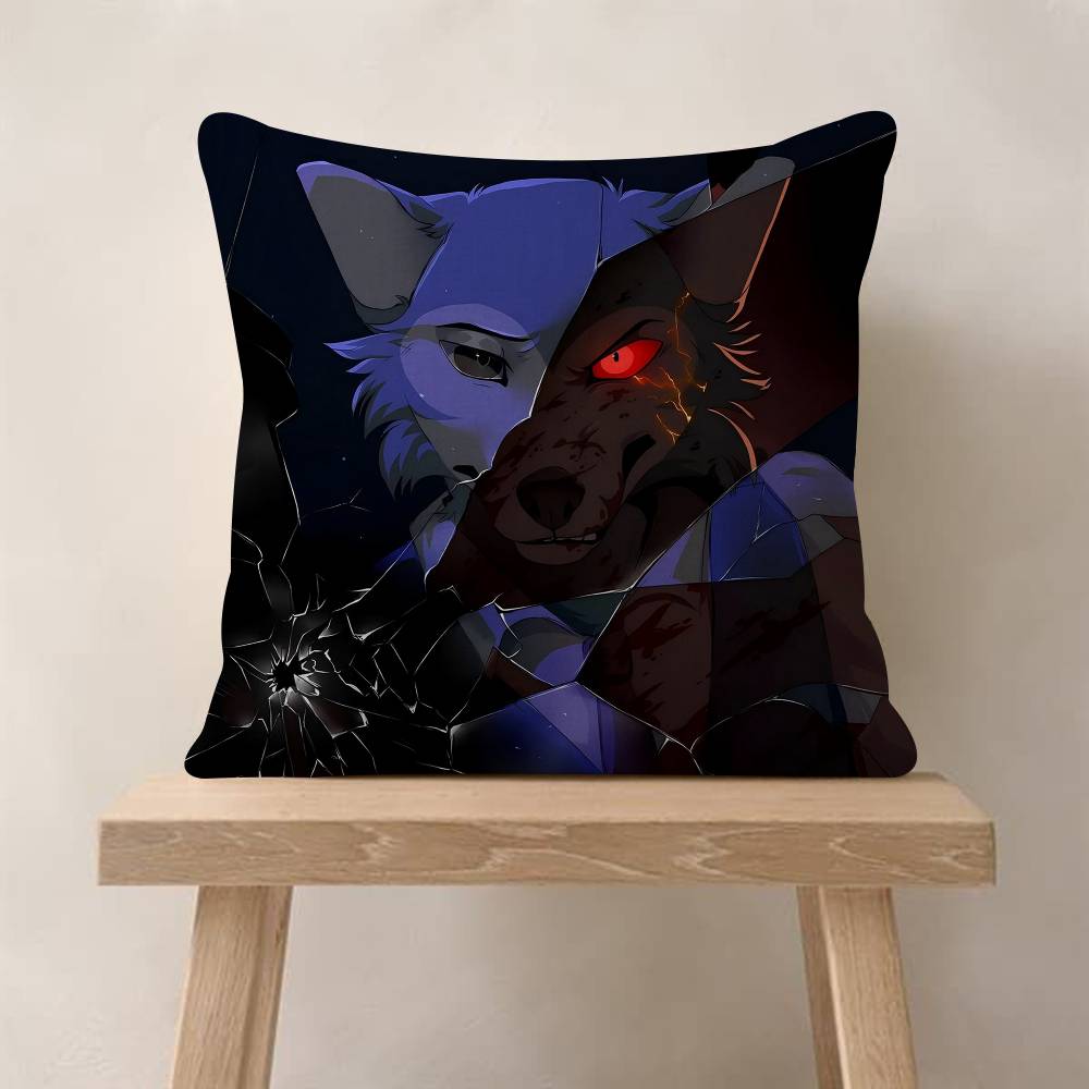 1 шт. Аниме Beastars Наволочка Подушка-плед для дивана автомобиля Рождественский подарок