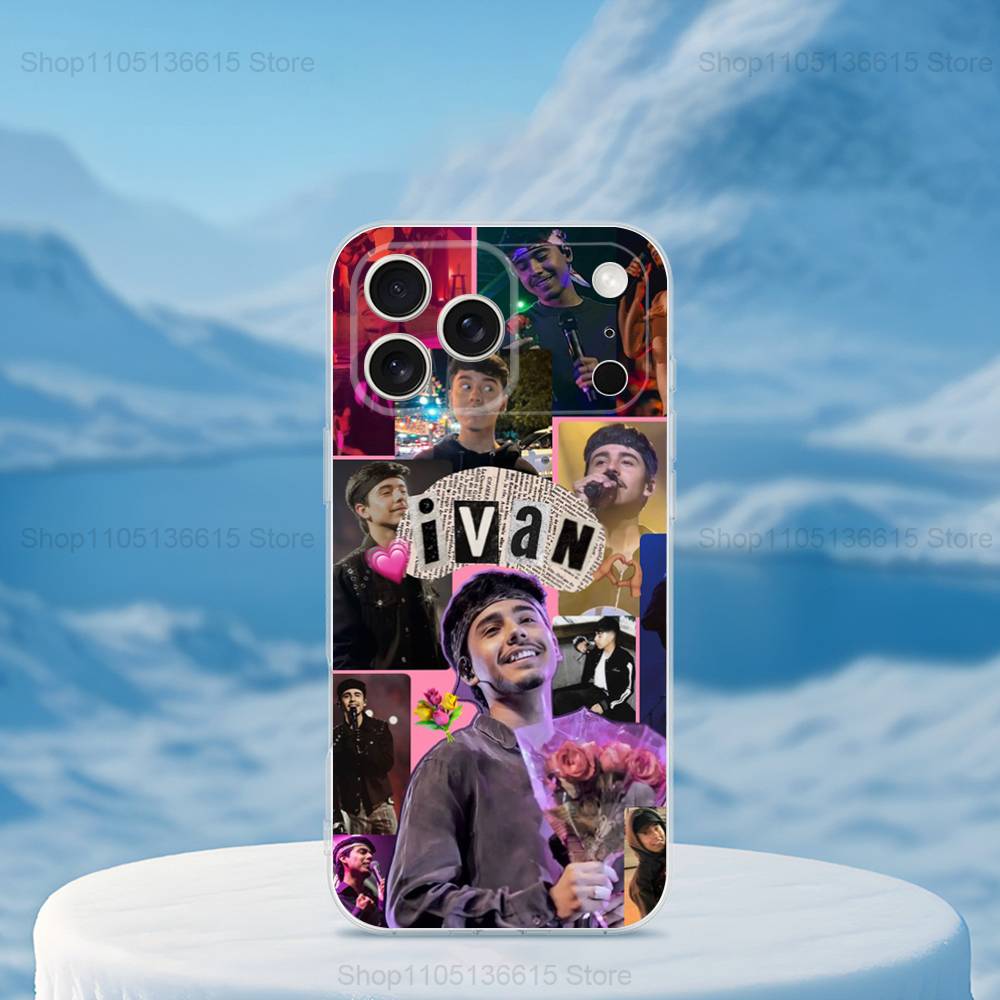 rapper I-Ivan C-Cornejo Cool Case For iPhone 17,11,12,13,16,14,15,Pro,Max,Plus,X,XS,XR,SE,Mini Transparent Soft Silicone