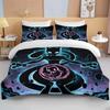 2/3PC P0kem0n Mewtwo Print Bedding Set Duvet Cover Comforter Bed Youth Kids Girl Boys Luxury Birthday Gift