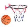 Mini Basketball Eco-friendly Non-inflatable Wear Resistant Ultra-high Elastic Toy Rubber Small Ball Toy for Children