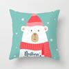 Cartoon Christmas Throw Pillow Set Santa Claus Sofa Gift Home Decor Pillowcase Christmas Gift Pillowcase