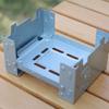 2Pcs Portable Outdoor Alcohol Stove Folding Portable Pocket Stove Burner Thicken Small Backpacking Stove Easy to Use