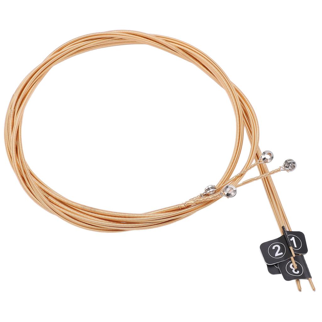 4 шт. Металлическая струна для бас-гитары G D A E 4 ноты Набор аксессуаров для инструмента Комплект для замены