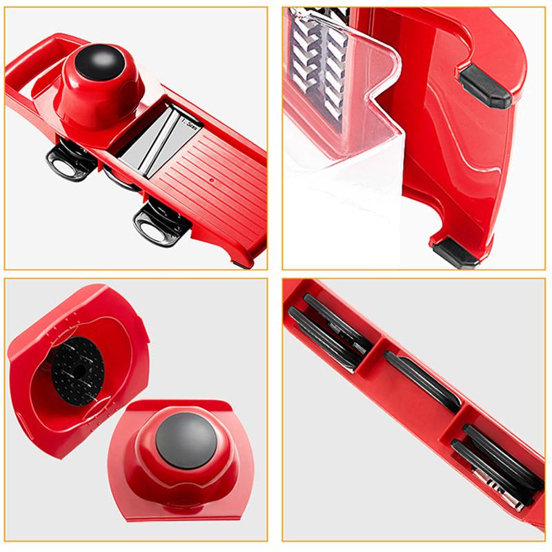 Креативная овощерезка-мандолина с лезвием из нержавеющей стали, ручная терка для очистки овощей, Dicer