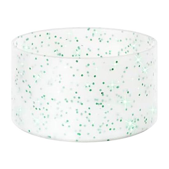 Silicone Cup Sleeve Glitter Anti-Slip Heat Insulation Cover Lightweight Water Bottle Pad