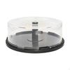 CD Storage Bucket Container Portable Lightweight Bin Empty DVD Box for Home Living Room