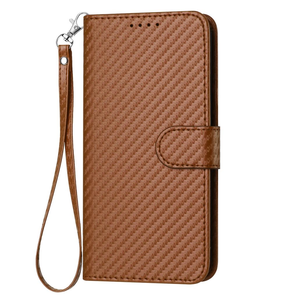 Imitating Carbon Fiber Patterns, PU Leather Wallet Card Bag Phone Case For Huaiwei P20,P30,P40,P50,Honor 50,Honor 60,Honor 70,Honor 90,X6,X7,X8...