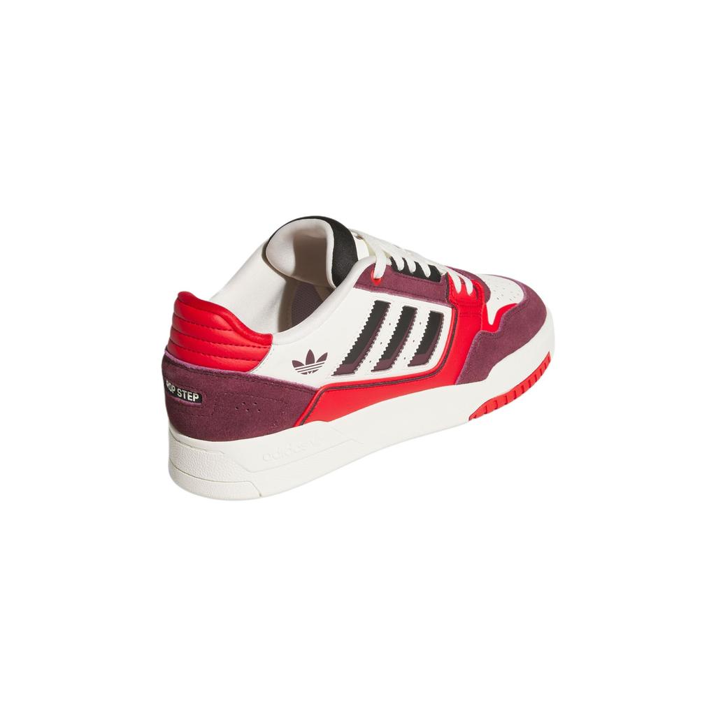 adidas Originals Drop Step 2.0 Низкие Скейтбордические Кроссовки Унисекс Белый Красный KJ1110