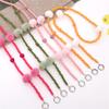 Plant Velvet Beaded Phone Lanyard Stylish Crossbody Chain for Phone Case