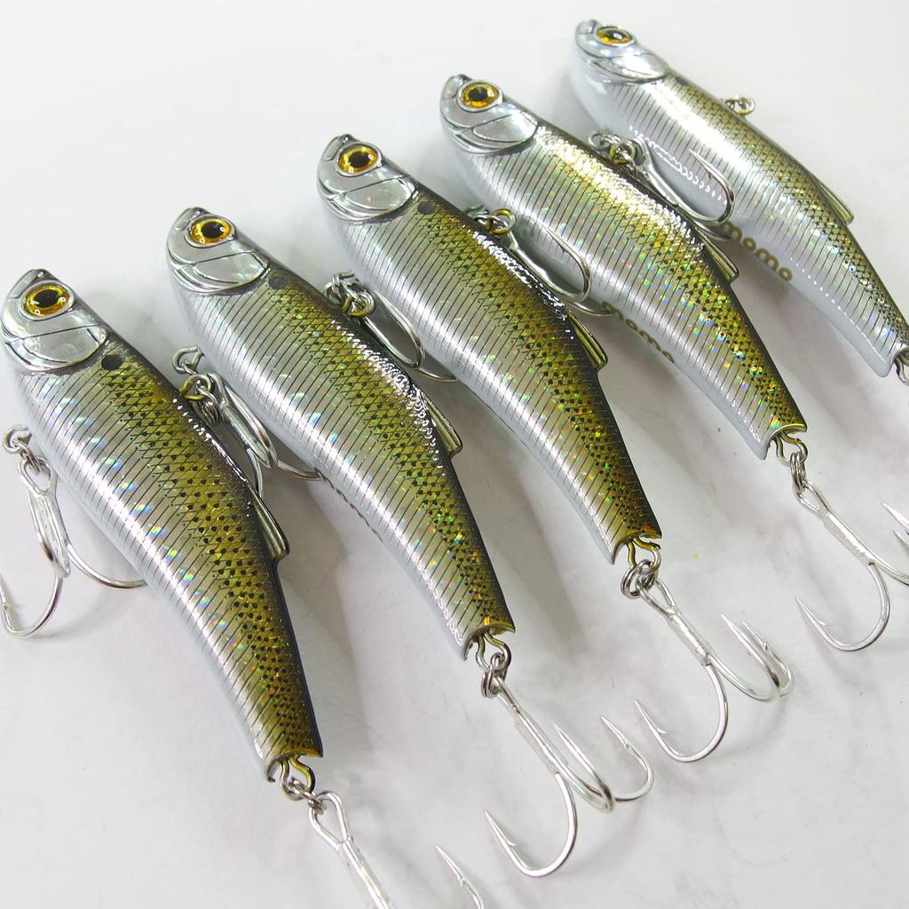 Приманка momo морской окунь вибрация нож лезвие вибрация 70ES 55ES высокая производительность маленькая синяя рыба вишня лосось стандартная приманка (70мм - кефаль)