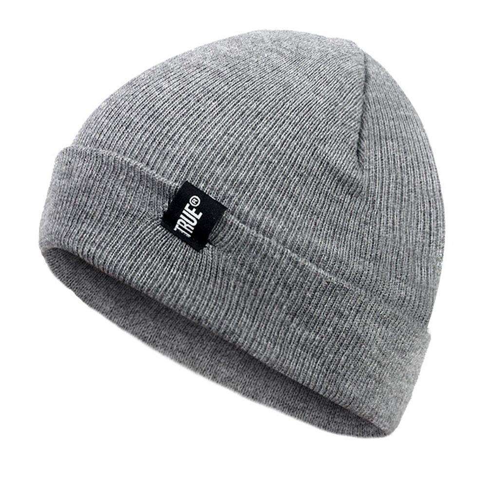 Navy Style Skullcap For Men Women Cuffed Beanies Warm Knit Hats Ski Baggy Hat Slouchy Beanie Hat