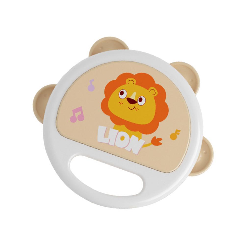 Ручная детская мультяшная игрушка-погремушка в виде животного для слуховой и сенсорной стимуляции, детская игрушка-погремушка в виде животного