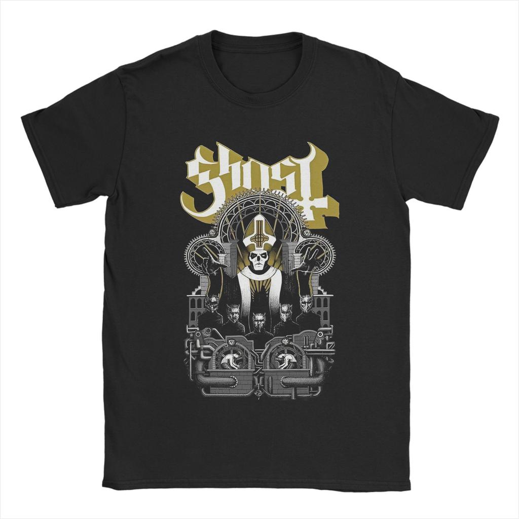 Ghost Rock 2025 Tour New Arrival T Shirt for Men Women Pure Cotton Tee Shirt Clothing