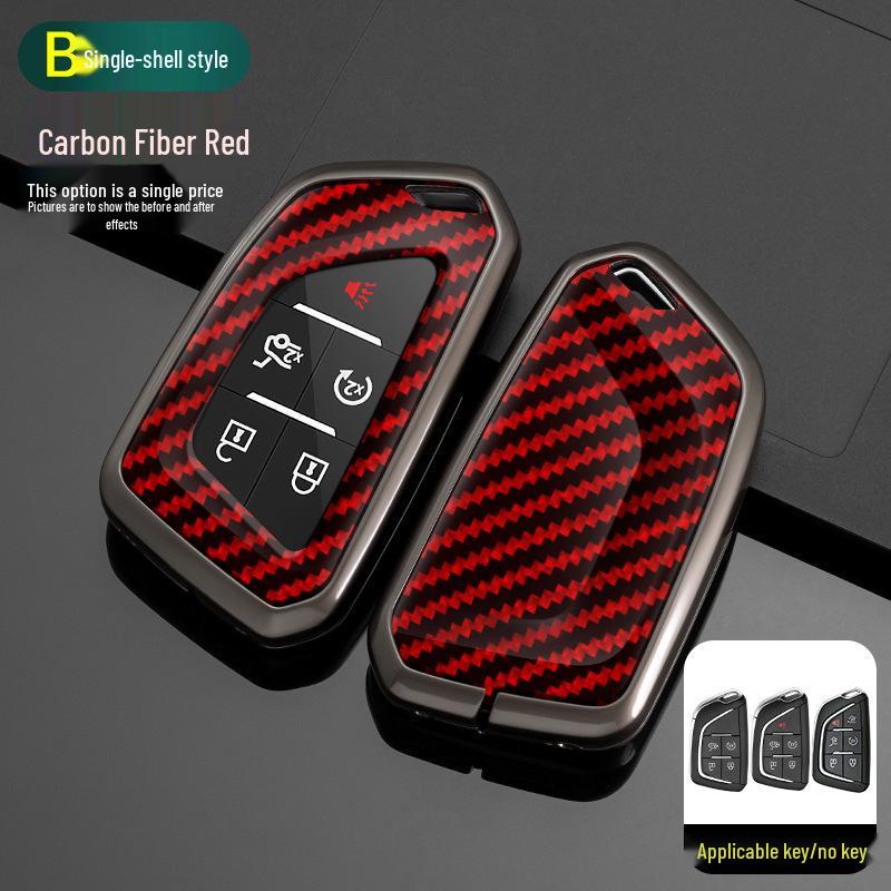 Cadillac Key Case: Fits XT5, CT5, XT6, XT4, CT ATSL, CT4, XTS - Shell Bag with Buckle