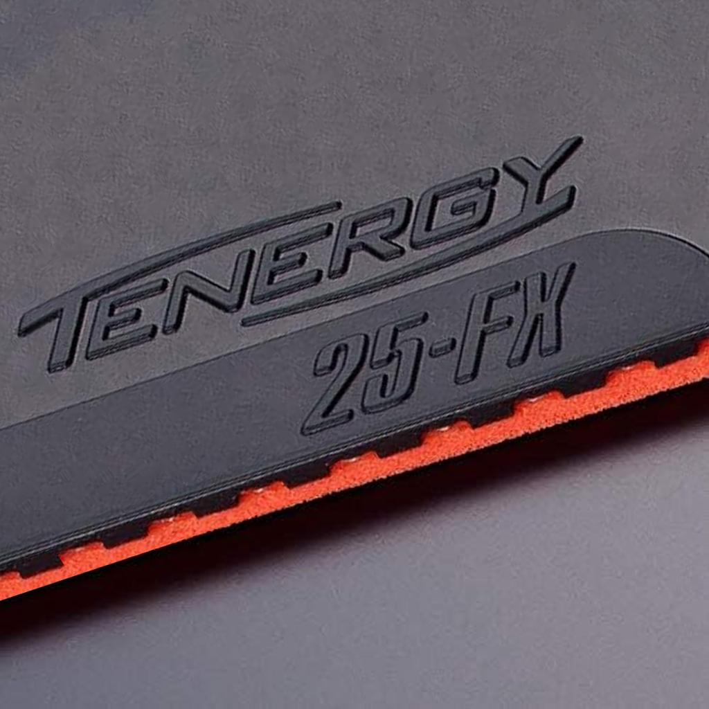 Накладка для настольного тенниса Butterfly Tenergy 25 FX Back Soft Tension 05910 черная толстая (Вращение)