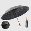 Automatic Storm-resistant Large Anti UPF50+ Umbrella Sun Rain Folding Dual-purpose Business Umbrella