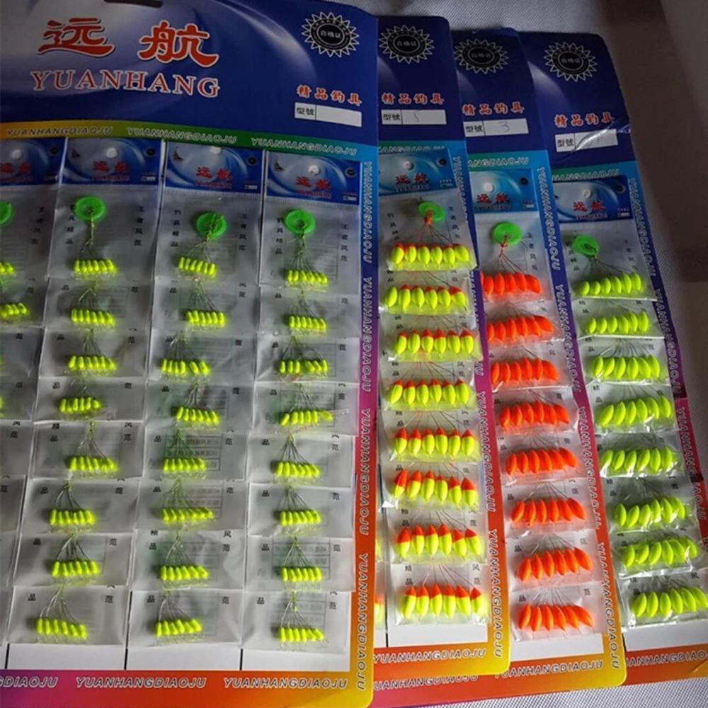 Oval Bean Fishing Stopper Floating Beans Seven-star Float Oval Fishing Float Fishing Float Bobber
