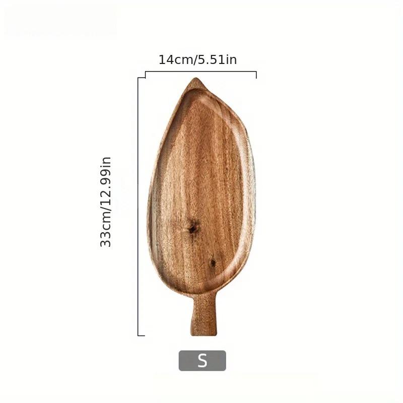 1 шт. Сервировочный деревянный поднос Ресторан Тарелка для западной еды Японская креативная тарелка для завтрака Деревянная тарелка Суши Десерт Фрукты