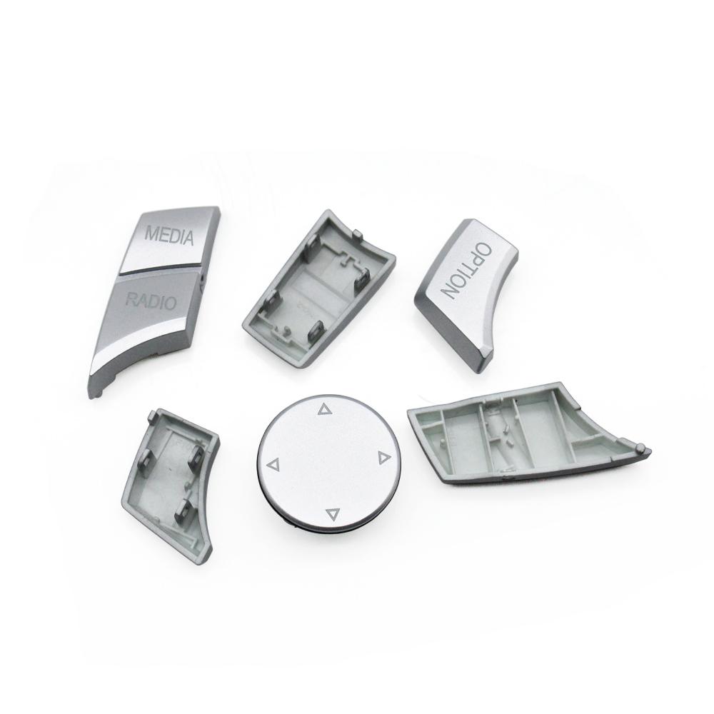 Серебристый автомобильный чехол с мультимедийной кнопкой управления CIC IDrive для BMW 1 3 5 6 7 X3 X4 X5 X6 серии F20 F21 F30 F31 F07 F10 F11 F06