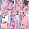 Мультяшный чехол-поросенок для Xiaomi 13 12 Lite 11T 12T Pro 12X POCO X3 X5 F5 Pro F4 X4 GT M5s C40 F3 Задняя крышка