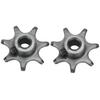2Pcs Wheel Gear Reversible Toothed Gear Hatching Machine Accessories